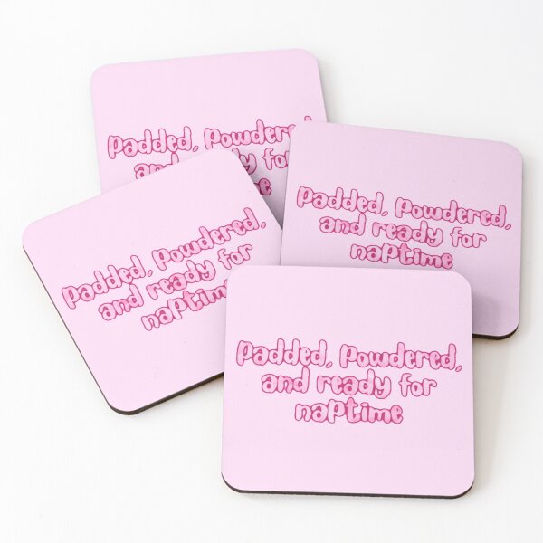 Item preview, Padded, powdered, and ready for naptime (pink) designed and sold by Cloud-Boy.