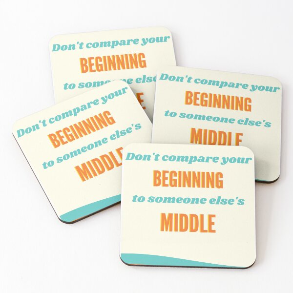 Item preview, Inspirational Comparison Quote designed and sold by Kate_Create.