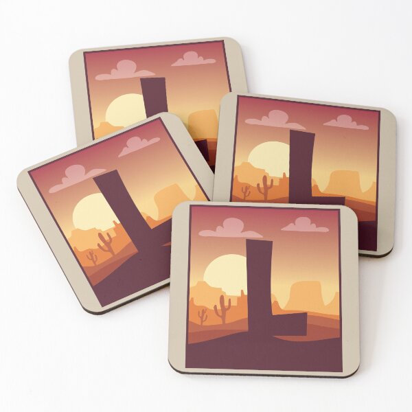 Item preview, Letter L - In The Desert designed and sold by pixelinga.