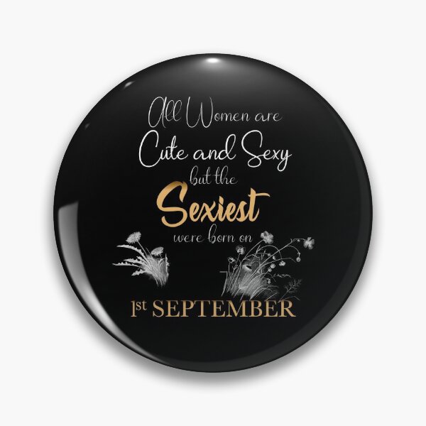Artikelvorschau, September Geburtstag, Frauen Geburtstag 1. September entworfen und verkauft von BitcoinBros.