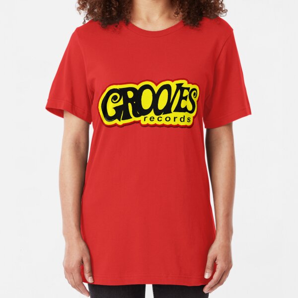 Grooves Records Slim Fit T-Shirt