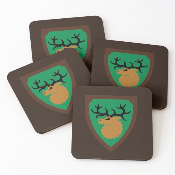 Item preview, Forestman Shield Emblem designed and sold by Highonbricks.