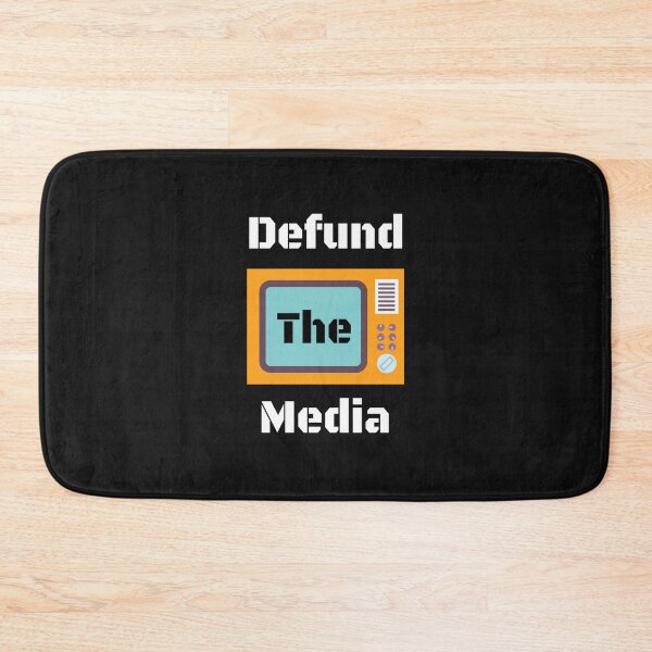 Item preview, Retro Vintage Defund The Media designed and sold by Run to Creations.
