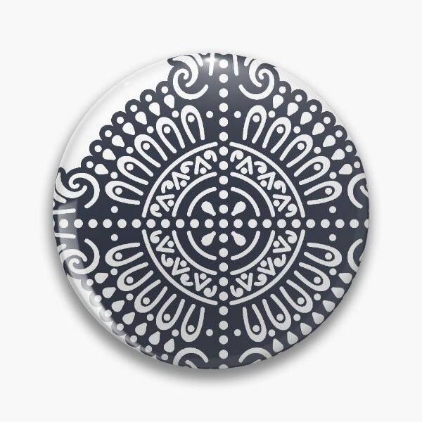 Item preview, dark blue Elemental pattern design designed and sold by LynksArts.