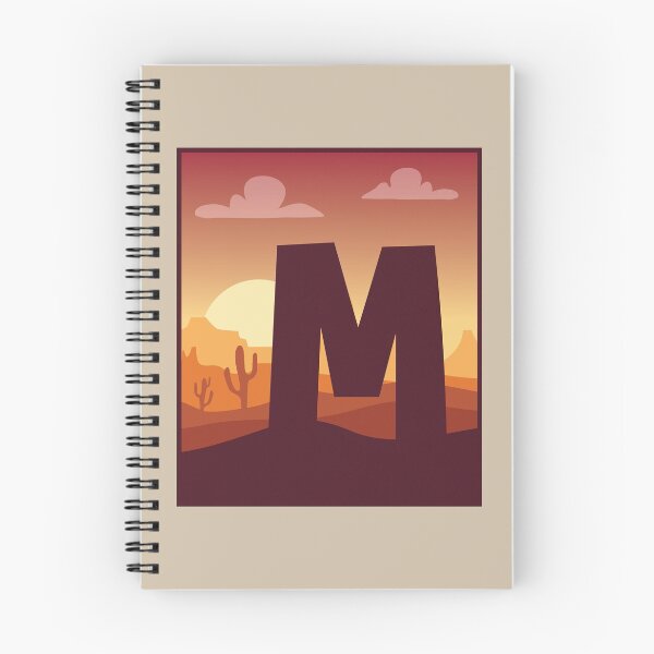 Item preview, Letter M - In The Desert designed and sold by pixelinga.