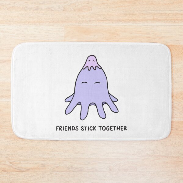 Item preview, Friends Stick Together - Lilac on White designed and sold by ImperfectLife.