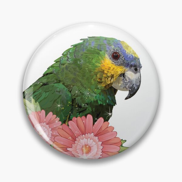 Item preview, Orange-winged Amazon designed and sold by obscurite.