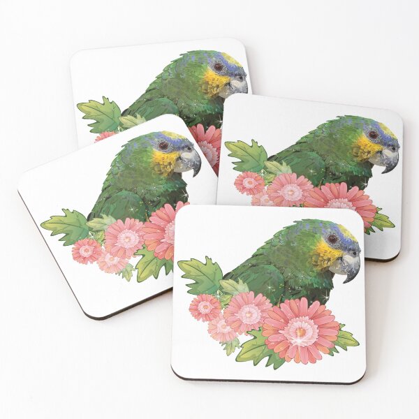 Item preview, Orange-winged Amazon designed and sold by obscurite.