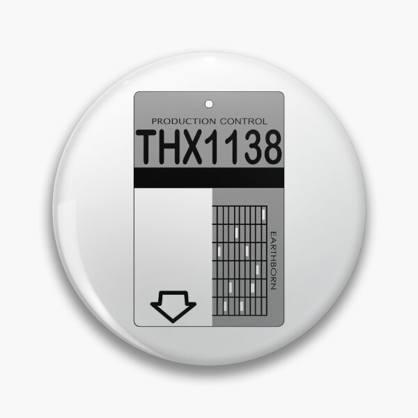 Item preview, THX 1138 Production Control Badge designed and sold by TYPhoenicians.