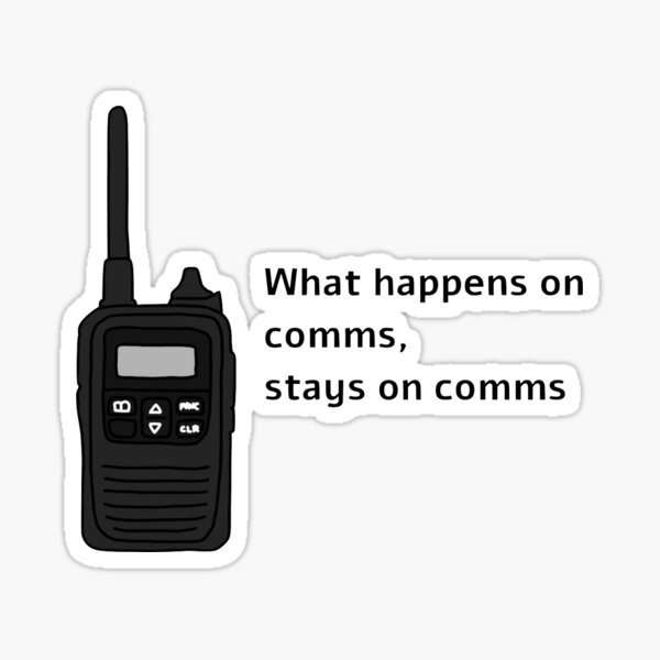 Item preview, Comms coversations designed and sold by quiveringgeek.
