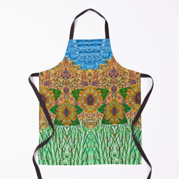 Item preview, Enhanced Sunflower Art designed and sold by bipolarvirgoart.