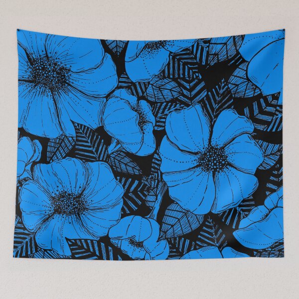 Artikelvorschau, BLAUES BLUMEN entworfen und verkauft von Ava Ibañez.
