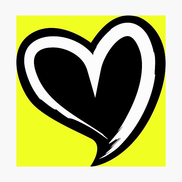 Item preview, Black Heart designed and sold by Polydesign.
