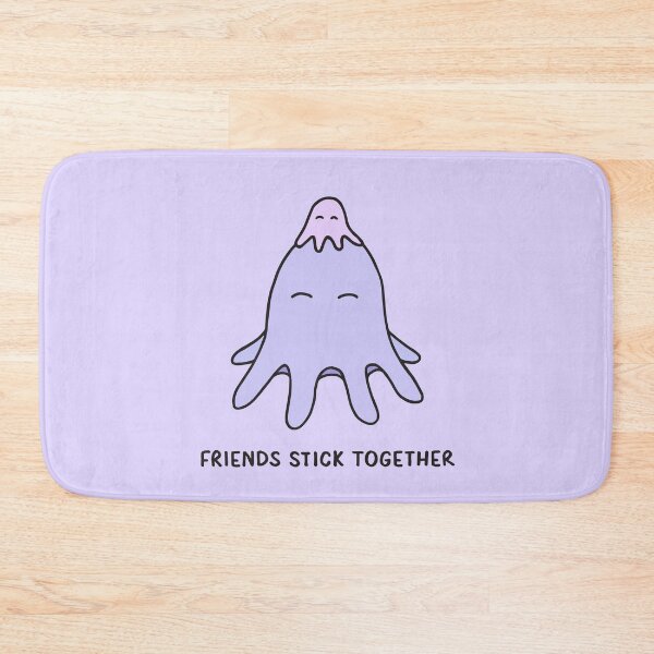 Item preview, Friends Stick Together - Lilac on Light Purple designed and sold by ImperfectLife.