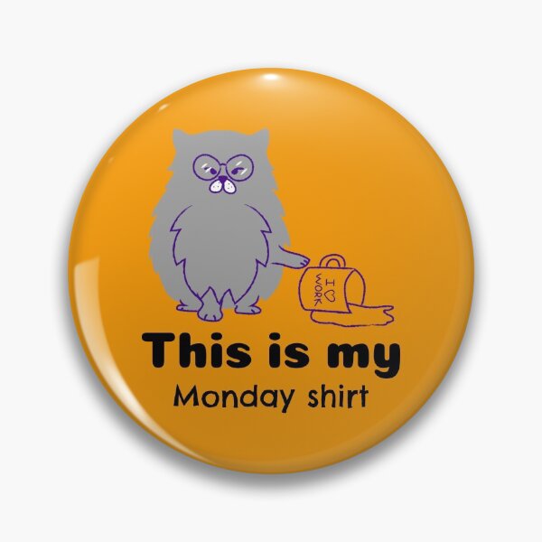 Item preview, This Is My Monday Shirt designed and sold by AladdinMktgs.