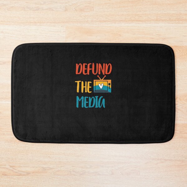 Item preview, Distressed Retro Vintage Defund The Media designed and sold by Run to Creations.