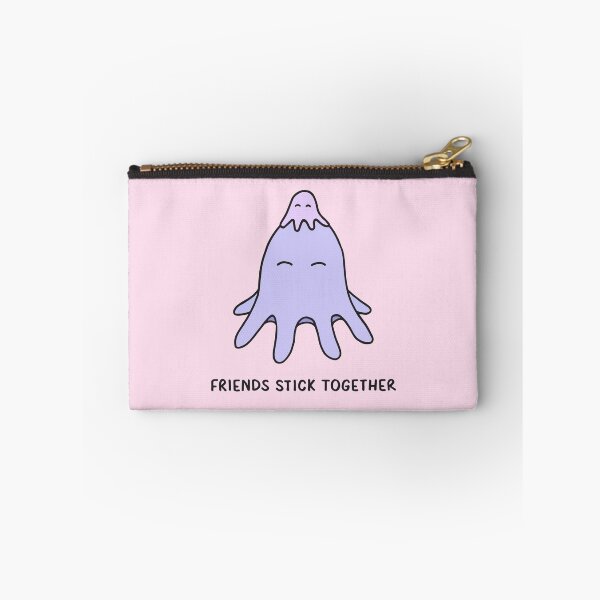 Item preview, Friends Stick Together - Lilac on Pink designed and sold by ImperfectLife.