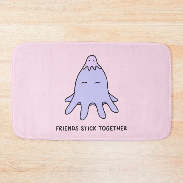 Item preview, Friends Stick Together - Lilac on Pink designed and sold by ImperfectLife.
