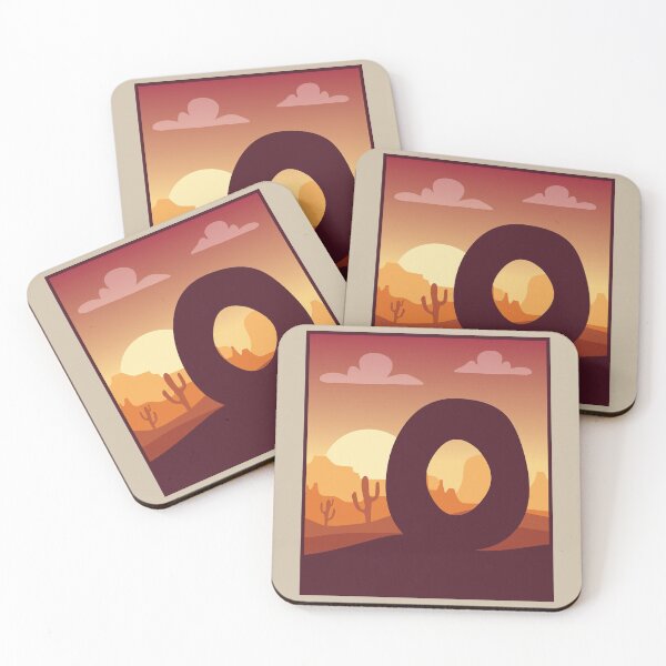Item preview, Letter O - In The Desert designed and sold by pixelinga.