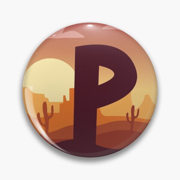 Item preview, Letter P - In The Desert designed and sold by pixelinga.