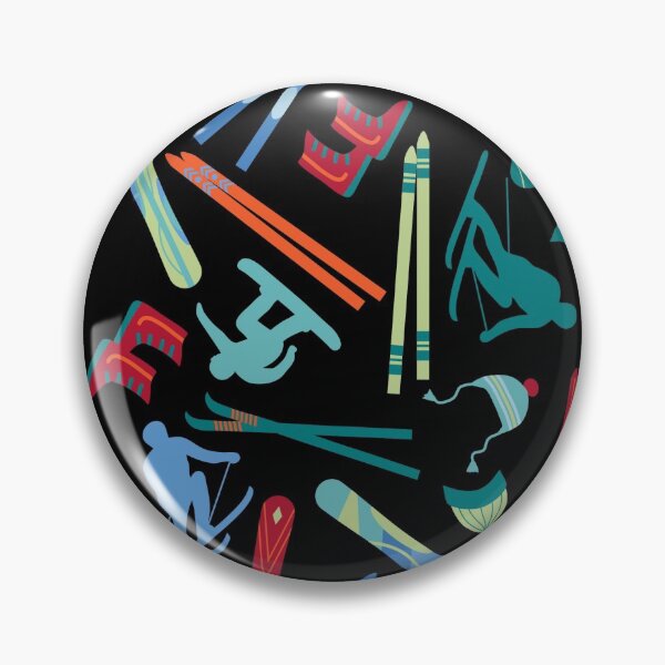 Item preview, Winter Sports - Skiing and Snowboarding on Black designed and sold by phyllisdobbs.