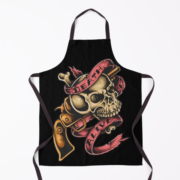 Item preview, Death or Alive Skull with Gun designed and sold by d1mology.