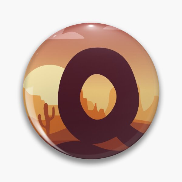 Item preview, Letter Q - In The Desert designed and sold by pixelinga.