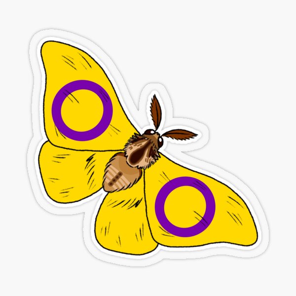 Moth Sticker for Sale by FionaCreates72