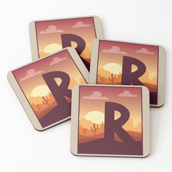 Item preview, Letter R - In The Desert designed and sold by pixelinga.