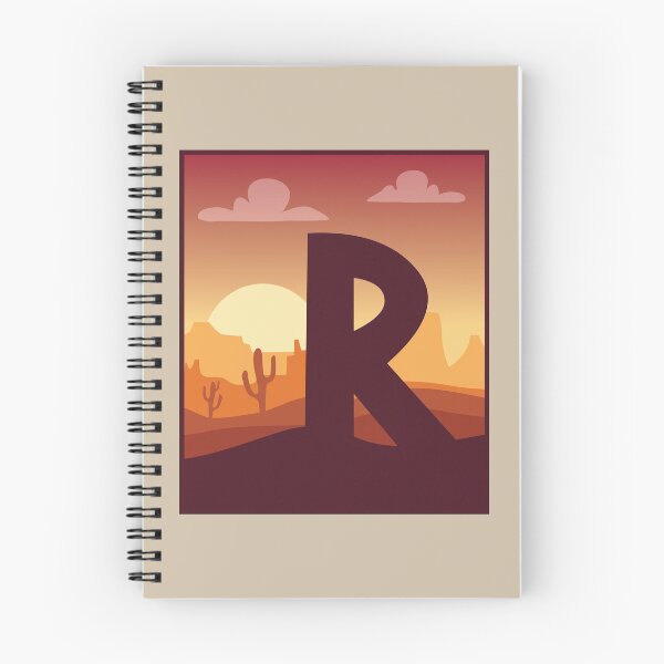 Item preview, Letter R - In The Desert designed and sold by pixelinga.