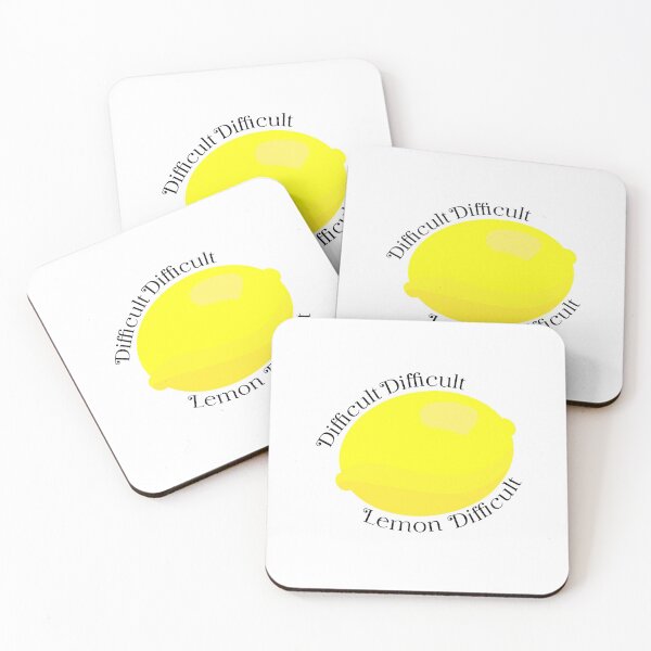 Item preview, Difficult Difficult Lemon Difficult designed and sold by mikaylag99.