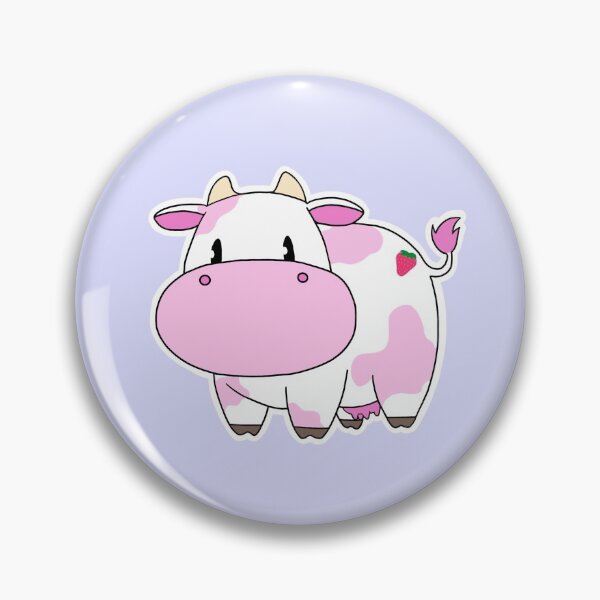 Item preview, cute strawberry cow designed and sold by nikkimobley00.