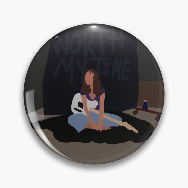 Item preview, worth my time sticker - jillian shea  designed and sold by lila chopp.