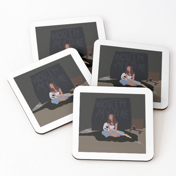 Item preview, worth my time sticker - jillian shea  designed and sold by lila chopp.