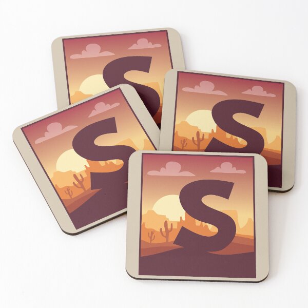 Item preview, Letter S - In The Desert designed and sold by pixelinga.