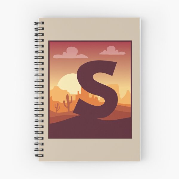 Item preview, Letter S - In The Desert designed and sold by pixelinga.