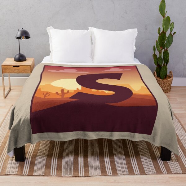 Item preview, Letter S - In The Desert designed and sold by pixelinga.