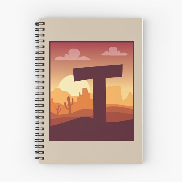 Item preview, Letter T - In The Desert designed and sold by pixelinga.