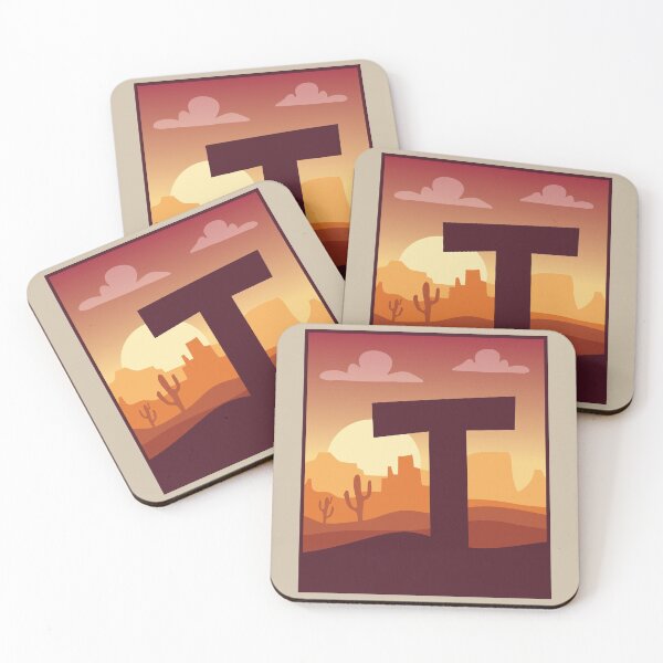 Artikelvorschau, Letter T - In The Desert entworfen und verkauft von pixelinga.