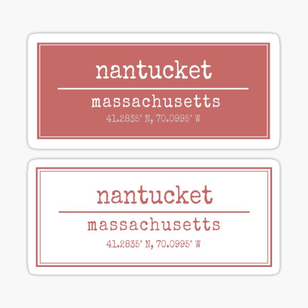 Item preview, Nantucket designed and sold by TheEricaFactor.