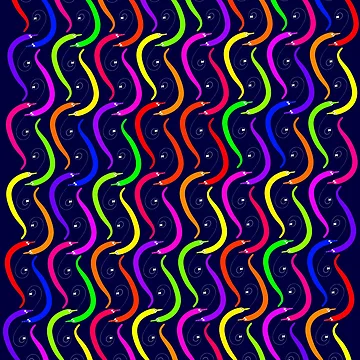 Artwork thumbnail, Worm on a String Pattern by ToastDog