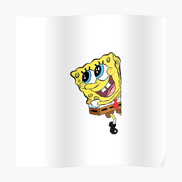 Spongebob Squarepants Poster By Tropcialstrom Redbubble 0949