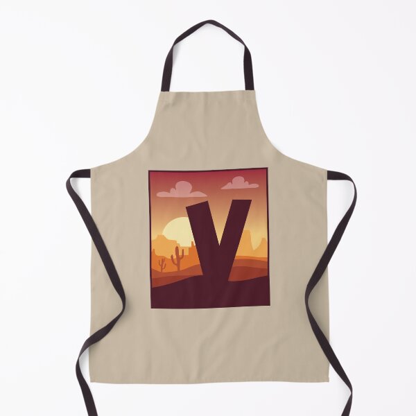 Item preview, Letter V - In The Desert designed and sold by pixelinga.