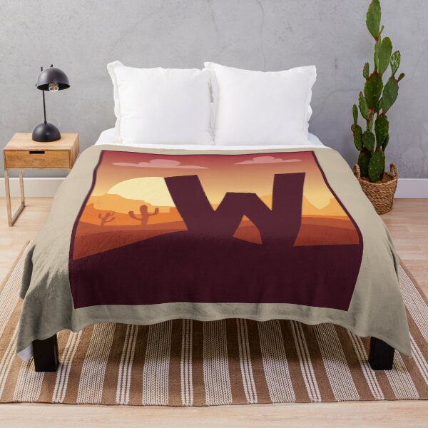 Item preview, Letter W - In The Desert designed and sold by pixelinga.