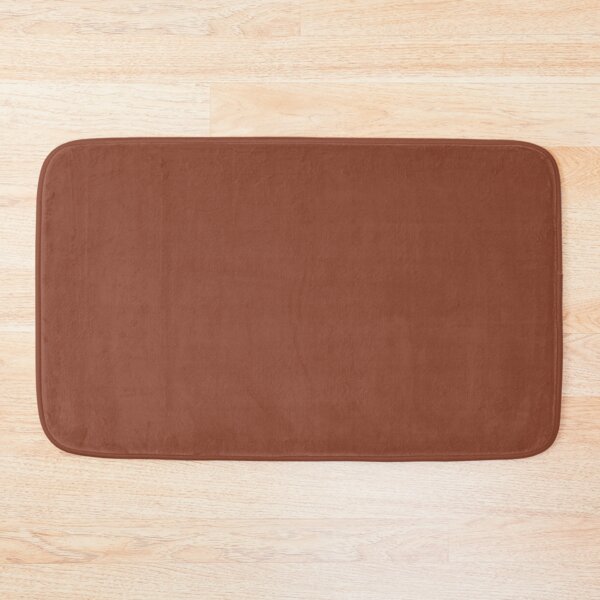 Item preview, Spice Brown Solid Color designed and sold by The Little Wood Cottage.