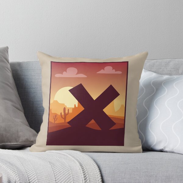 Item preview, Letter X - In The Desert designed and sold by pixelinga.