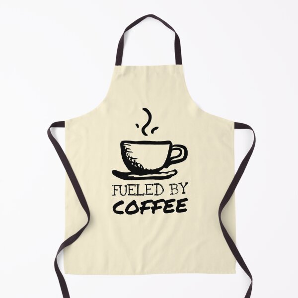 Item preview, Fueled By Coffee Cute Doodle designed and sold by Telle Garcia.