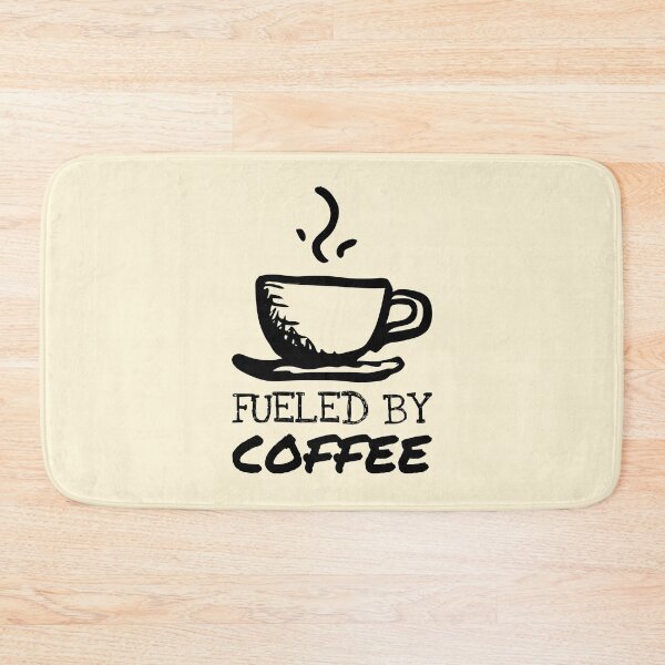 Item preview, Fueled By Coffee Cute Doodle designed and sold by Telle Garcia.