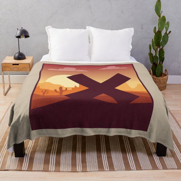 Item preview, Letter X - In The Desert designed and sold by pixelinga.