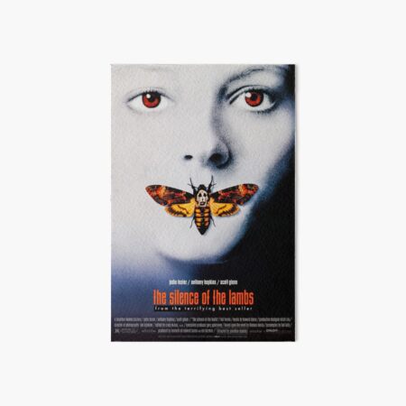 Silence of the lambs Art Board Print